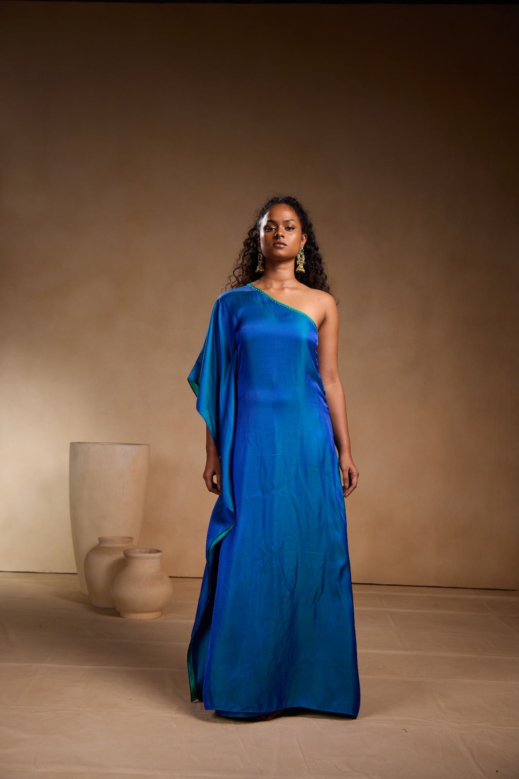 Silk Long Kaftan