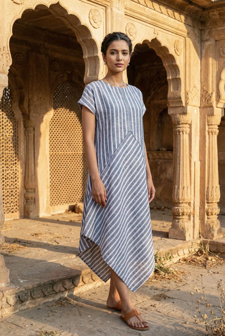 Asymmetric dress
