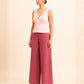 Light Pink Top & Dark Pink Pant Co-ord Set for Women