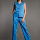 Cobalt Blue straight pants