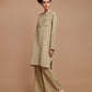 Beige oversized kurta