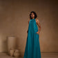 Halter Blue dress