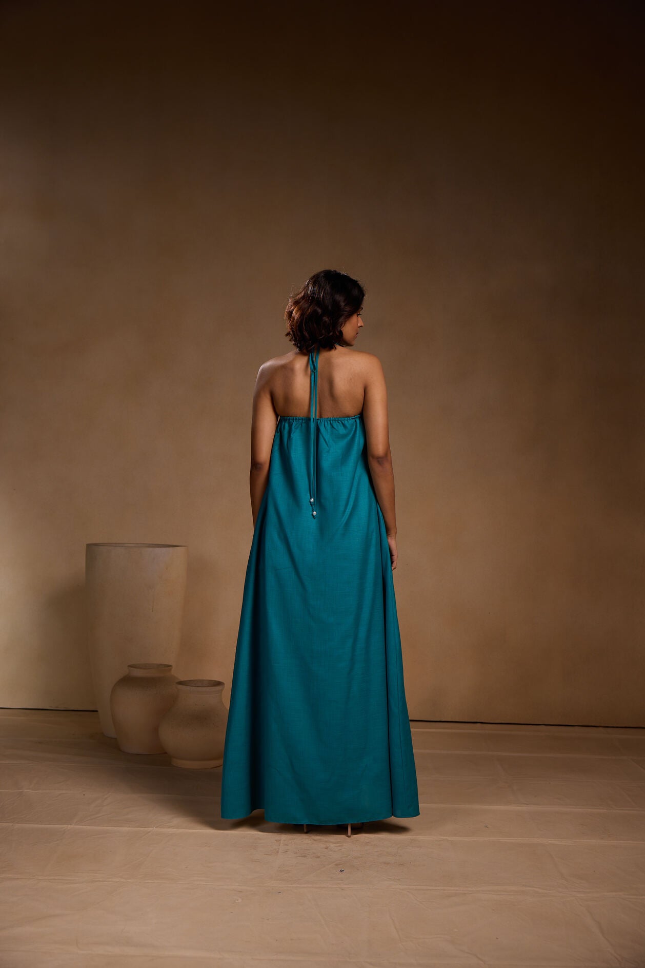 Halter Blue dress
