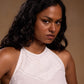 Halter White Top