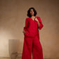 Cord Set - V Neck top with Pant Set