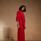 Cord Set - V Neck top with Pant Set