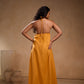 Halter Yellow dress