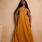 Halter Yellow dress