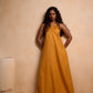 Halter Yellow dress