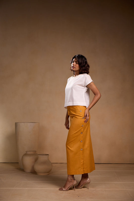 Kimono Yellow Skirt