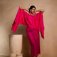 Silk short kaftan
