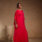 Red Long kaftan