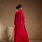 Red Long kaftan