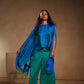 Silk short kaftan