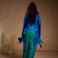 Silk short kaftan