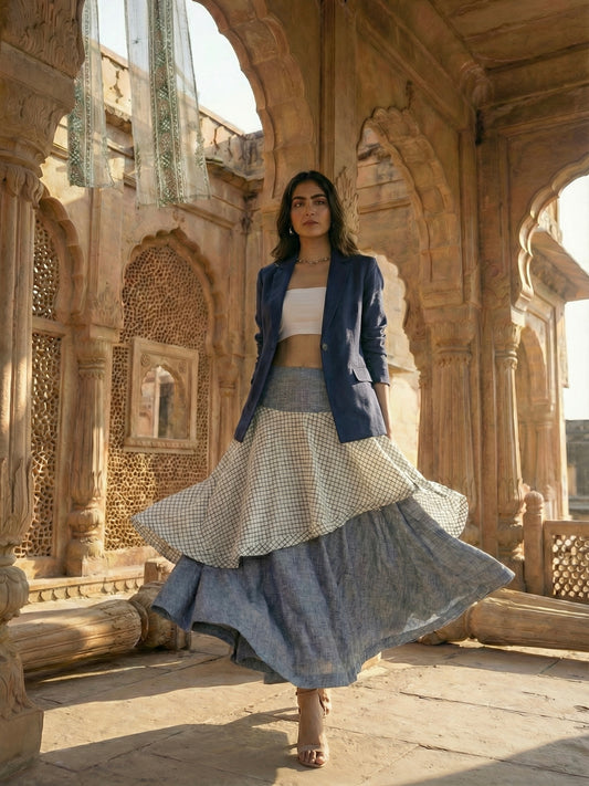 Skirt in layered
